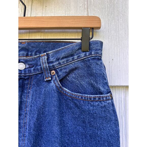 Levi's Vintage 80s 505 Straight Leg Mom Jeans Made in The USA Size 12 - Picture 3 of 10